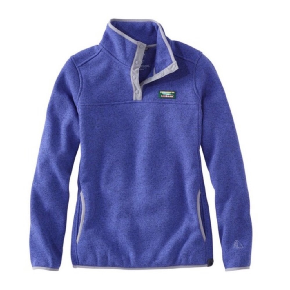 L.L.Bean sweater fleece pullover